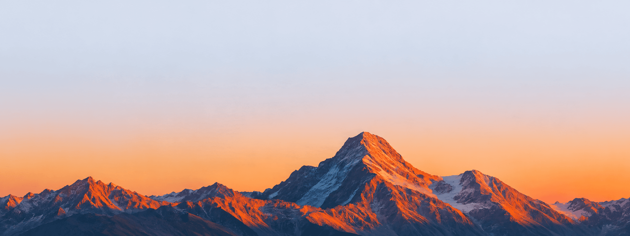 Summora Himalayan mountain horizon